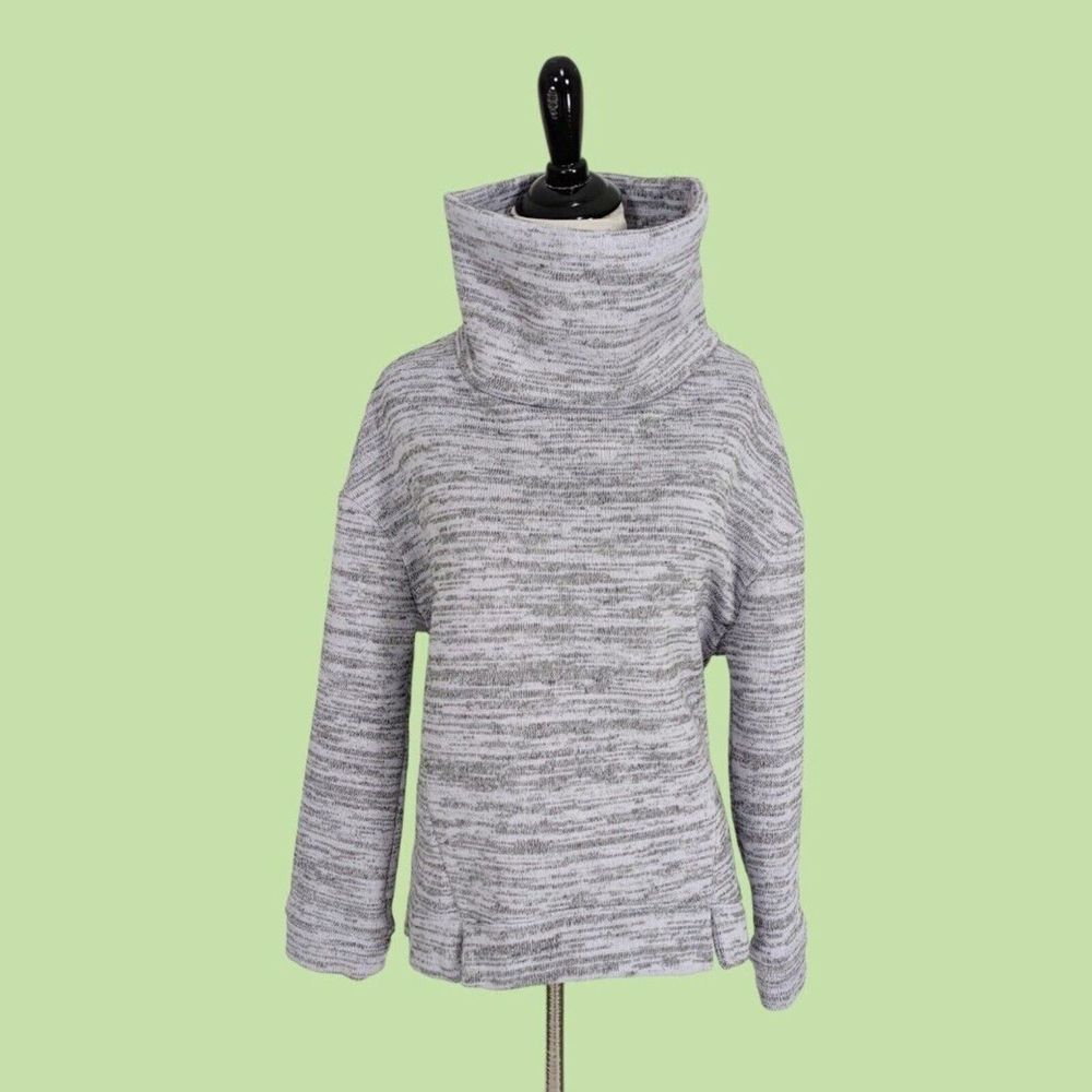 ANTHROPOLOGIE Saturday Sunday Hilo Funnel Neck Pullover Cowl Neck Sweater XS